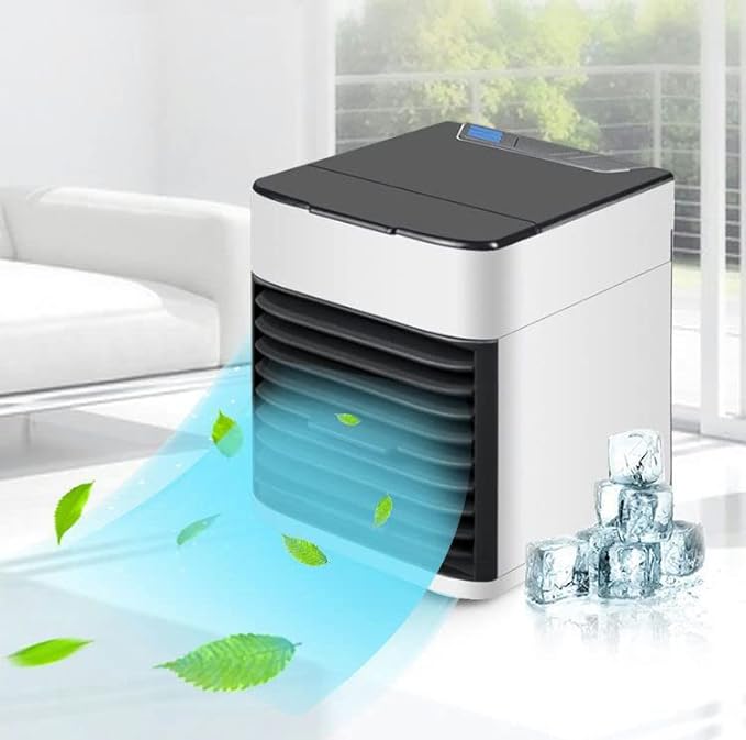 Arctic Air Ultra 3-in-1 Mini USB Portable Air Cooler | Personal Evaporative AC with LED Night Light for Home Office Travel