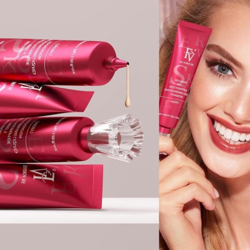 FV Liquid Foundation | Full Coverage, Matte Finish, Long-Lasting Makeup | 30g