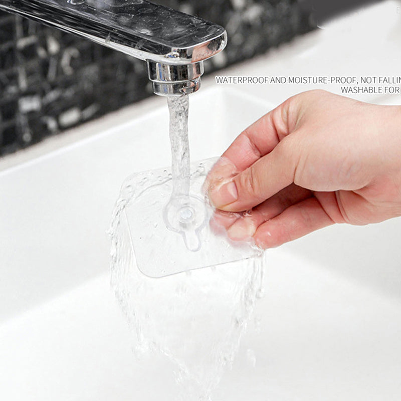 4 PCs Punch-Free Screw Hanger | Non-Marking Wall Hook Stickers | Heavy-Duty Picture & Decor Holder