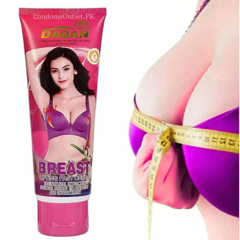 Daqan Breast Lifting Fast Cream  | Firming, Tightening & Skin-Nourishing Herbal Formula