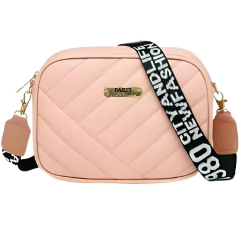Pink Leather Handbag for Girls & Women | Stylish Shoulder & Crossbody Bag | Daily Use & Gift