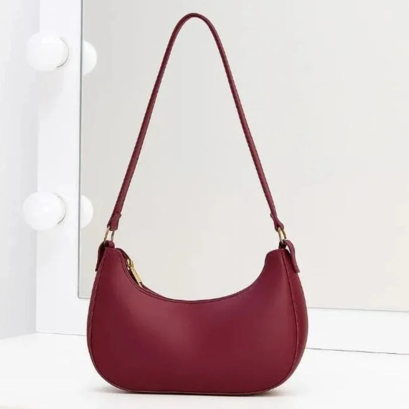 Maroon  Luxury Fashion Hand Bag for Girls & Ladies | Stylish Shoulder & Crossbody Bag | Long Strap