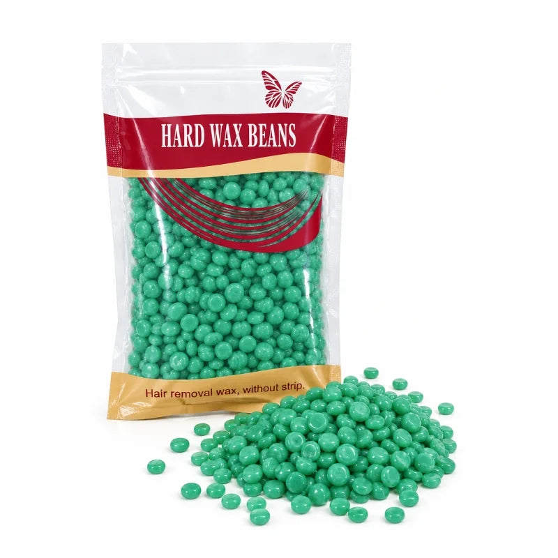 Hard Wax Beans  | Painless Hair Removal Wax Beads for Body & Facial Hair | Random flavour | 100g