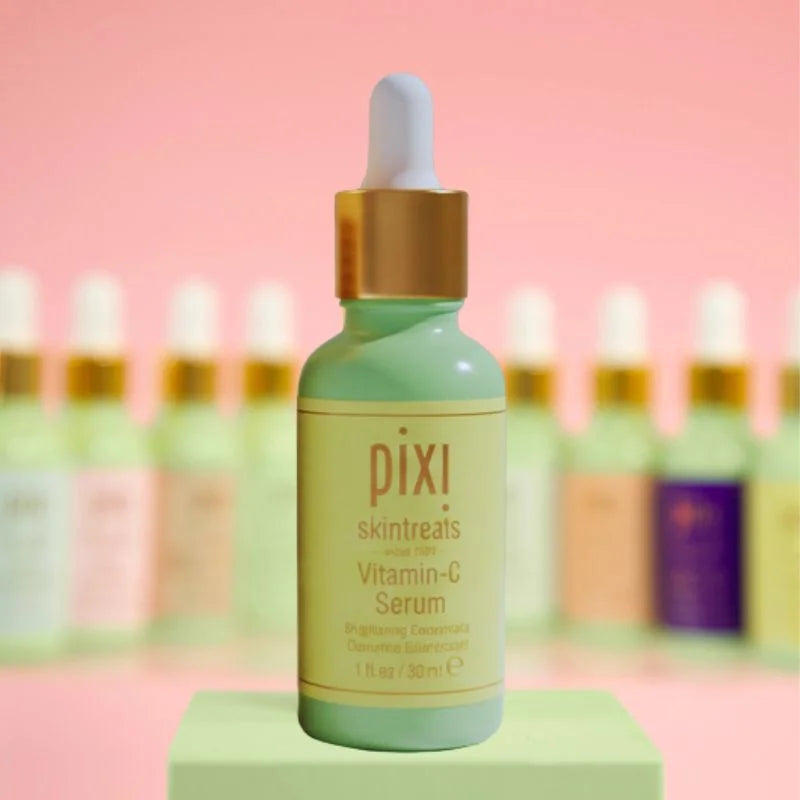 Pixi Vitamin C Brightening Serum with Ferulic Acid & Probiotics | Antioxidant Glow & Barrier Support