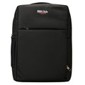 Slim Business Laptop Backpack | Lightweight Travel & Office Bag with Multi-Pockets | Black