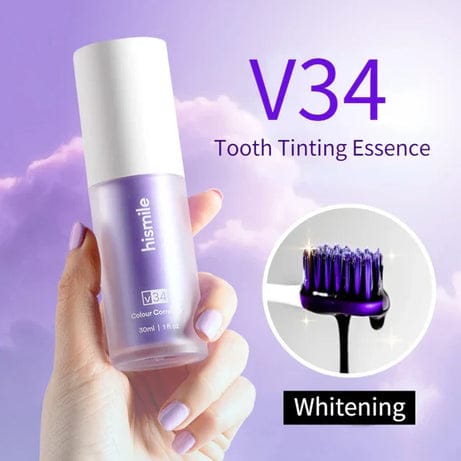 Hismile V34 Color Corrector Serum | High Quality |  Instant Teeth Brightening Solution | 30ml