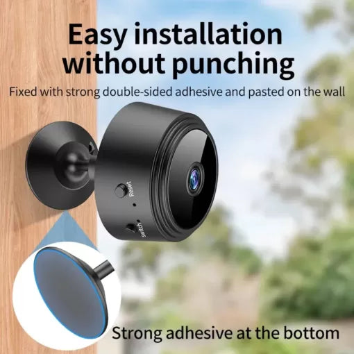 A9 1080P HD Magnetic WiFi Mini Camera | Wireless Security Camera with Night Vision & HDSF App Support