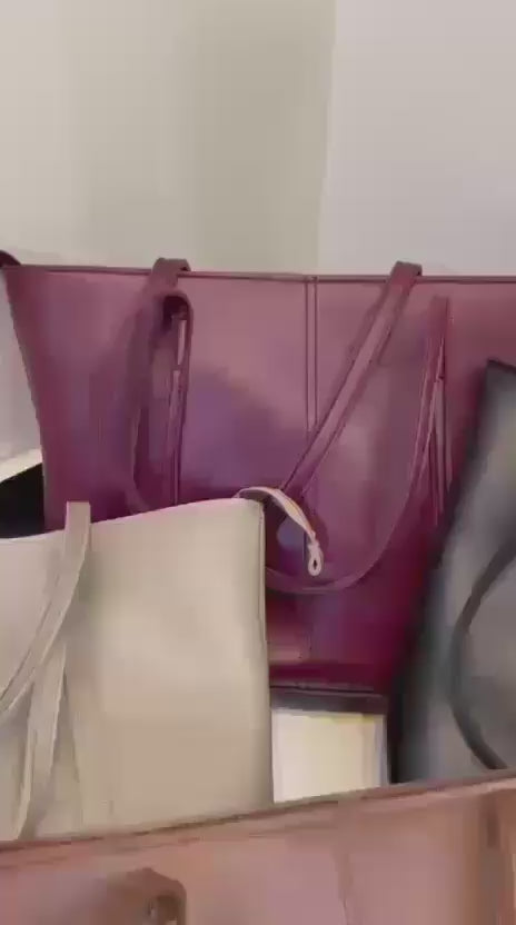 1 Piece Tote Handbag Elegant Design Premium Quality Smooth Finish Easy Carry