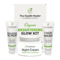 Brightening Glow Kit by The Health Healer | Face Wash, Scrub & Night Cream Set