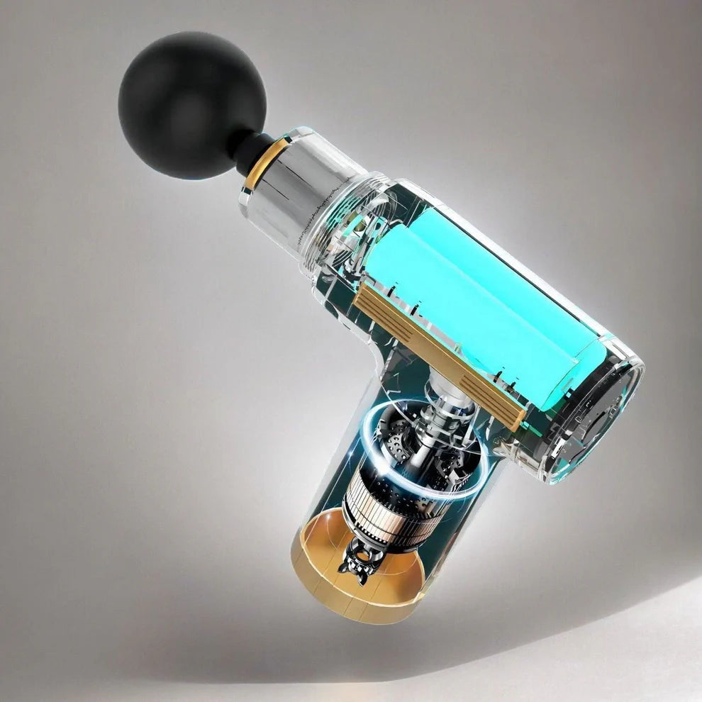 Portable Deep Tissue Massage Gun | Adjustable Speeds | Lightweight, Quiet & Ergonomic